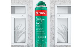 Penosil PU-123, espuma de poliuretano rpida para instalacin de puertas y ventanas