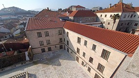 Rehabilitacin energtica de la cubierta del Parador de Pontevedra con el sistema Siate de cubierta Onduline y teja cermica curva Verea