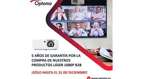 Foto de Optoma ampla su garanta de 5 aos en proyectores lser 1080p B2B hasta el 31 de diciembre