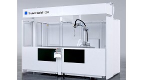 Foto de Trumpf mostrar su celda de soldadura TruArc Weld 1000 en EuroBLECH2024