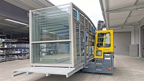 Combilift es un aliado en la logstica de la ventana y el cerramiento