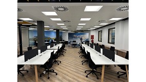 Foto de Open space, para el nuevo diseo de las oficinas de Laboratorios Rubio