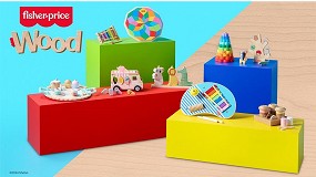 Foto de Fisher-Price lanza una nueva coleccin de juguetes de madera para toda la vida