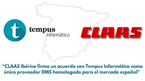 Foto de CLAAS selecciona a Tempus Informtica como nico proveedor DMS homologado para su red de concesionarios en Espaa