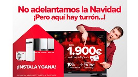 Foto de 'No podemos adelantar la Navidad... pero aqu hay turrn', la promocin de invierno de Ariston dirigida a instaladores