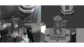 Foto de Simulao CNC: eficincia e controlo na produo de moldes e matrizes