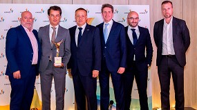 Foto de David Fernndez de Heredia, de Repsol, recibe el premio Manuel Laguna de Conaif 2024