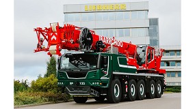 Foto de Liebherr LTM 1100-5.3 de Gras Ibarrondo, un equipo ideal para el sector industrial