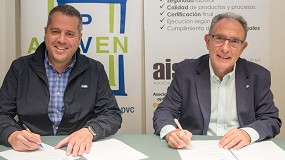 Foto de Aisla y Asoven PVC firman un convenio de colaboracin para potenciar la rehabilitacin energtica