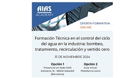 Foto de AIAS organiza una formacin tcnica en el control del ciclo del agua en la industria