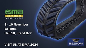 Fotografia de [es] EIMA 2024: ART1000, primeras cadenas de goma agrcolas de Trelleborg Tires