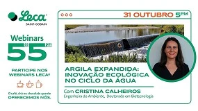 Foto de Webinar Leca explora inovao ecolgica na argila expandida