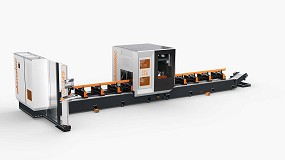 Centro de mecanizado de perfiles SBZ 145 de 7,5 m, de elumatec