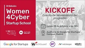 Foto de Arranca la tercera edicin del programa Women4Cyber Startup School