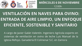 Foto de LGFS y la asociacin de raza Lacaune celebran un seminario sobre ventilacin en ovino