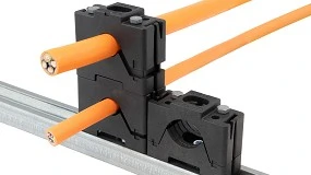 Foto de Icotek presenta la abrazadera de cable modular apilable