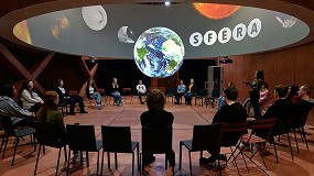 Foto de Panasonic instala una esfera de proyeccin educativa: Sfra Pardubice