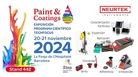 Foto de Neurtek presentar sus novedades en equipos de control de calidad en Paints & Coatings