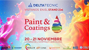 Foto de Delta Tecnic participar en Paint & Coatings