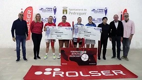 Foto de Rolser destina su patrocinio del III Trofeo de Pelota Valenciana femenino a los afectados por la DANA en Valencia