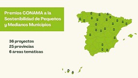 Foto de 36 pequeos y medianos municipios, candidatos al Premio Conama