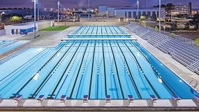 Foto de Renolit Alkorplan presentar en Piscine Global 2024 el rebranding de dos de sus colecciones ms emblemticas