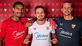 Foto de Midea, patrocinador principal del Sevilla FC