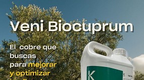 Foto de Koppert ofrece con Veni Biocuprum un suministro constante de cobre que permite reducir la dosis total por hectrea