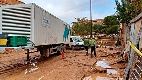 Foto de Ms de 24.000 kVAs han alumbrado a 70 pueblos desfavorecidos por la Dana