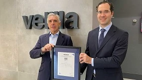 Foto de Aenor entrega a Velilla Group la certificacin ISO 14006 en gestin del ecodiseo