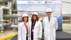 Foto de Veolia, Enags y el Ayuntamiento de Barcelona inauguran la primera red urbana de recuperacin de fro sostenible de una terminal de GNL