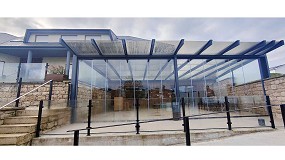 Tecnikor revoluciona MOM Finca Portilla con su prgola acristalada