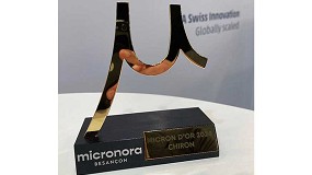 Foto de Micro5 de Chiron, galardonado con la Micra de Oro por su precisin en el micromecanizado