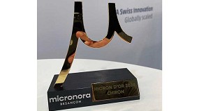 Micro5 de Chiron, galardonado con la Micra de Oro por su precisin en el micromecanizado