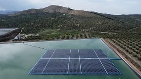 Foto de La planta fotovoltaica flotante en la finca Cortijo Guadiana contribuye a la descarbonización del Grupo Castillo de Canena