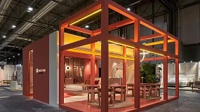 Foto de Circulocuadrado Studio diseña el espacio de Beneito Faure en interihotel MAD24 con la colaboración de Besform