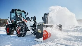 Foto de Bobcat ofrece soluciones para la retirada de nieve