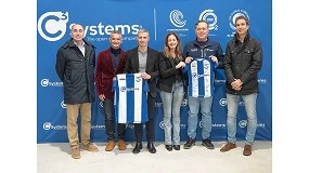 Foto de C3 Systems, principal patrocinador del Atltico Sant Joan Femenino para las temporadas 2024-2025 y 2025-2026