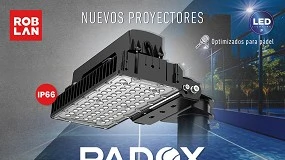 Foto de Iluminacin diseada para el pdel: Roblan lanza los proyectores LED Padox