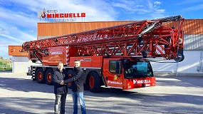 Foto de Gras Minguella invierte en la gra Liebherr MK 88-4.1, la primera de su parque de maquinaria