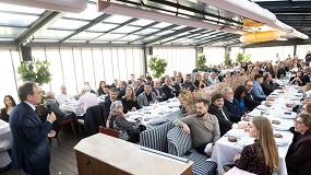 AELMA reivindica el valor de la limpieza durante el tradicional encuentro de confraternizacin empresarial