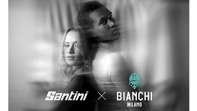 Foto de Bianchi y Santini se unen para crear una colección textil exclusiva