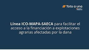 Foto de El MAPA abre el plazo para solicitar las ayudas de la lnea ICO-MAPA-SAECA para explotaciones afectadas por la DANA