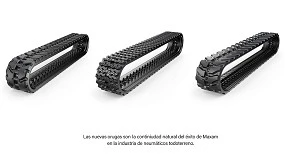 Foto de Tres nuevas orugas de caucho de Maxam Tire