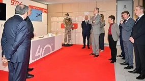 Foto de Felipe VI visita GMV con motivo de su 40 aniversario