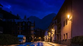 Foto de Panticosa, Valle de Tena: cielos oscuros con LED ultraclido de alta eficiencia energtica