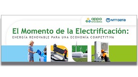 Foto de La jornada 'El momento de la electrificacin' analizar el papel de la energa renovable en una economa competitiva