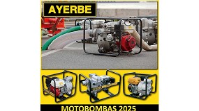 Ayerbe presenta nuevos modelos de motobombas