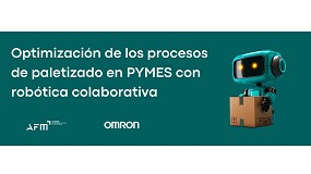 Foto de AFM Cluster y Omron explican en un webinar las ventajas del paletizado con robots