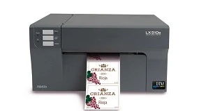 Foto de Branding de vinos bajo demanda con la impresora de etiquetas a color LX910e